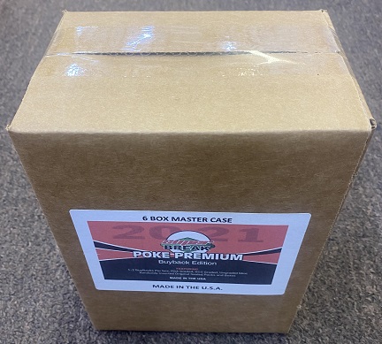2021 Super Break Poke Premium Box MASTER CASE (6 Boxes) - Please Read Description!
